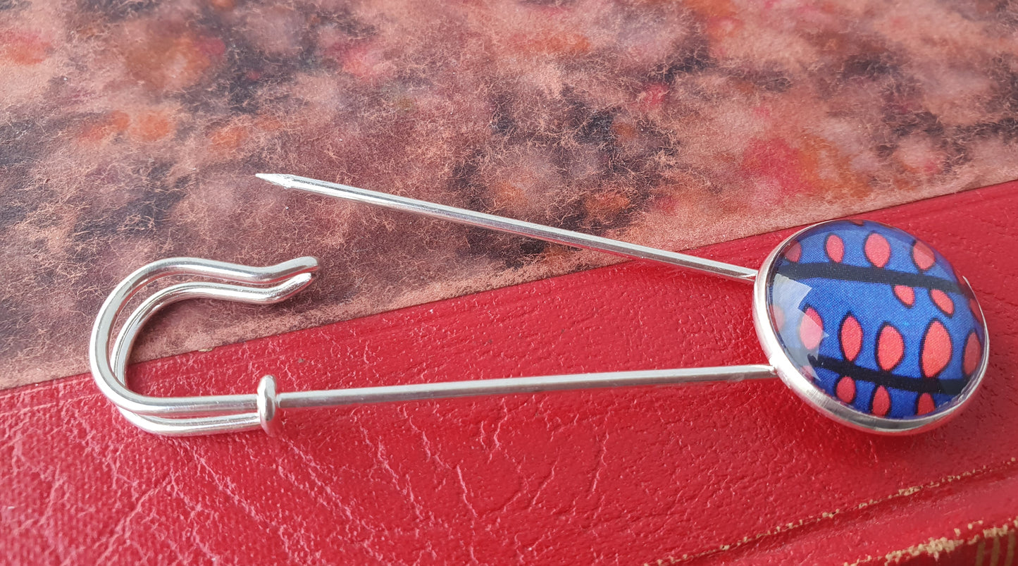 Koftnålar silverfärgad