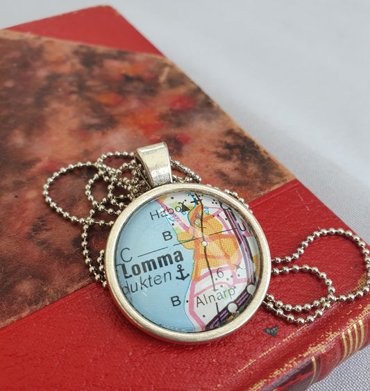 Map jewelry Pocket