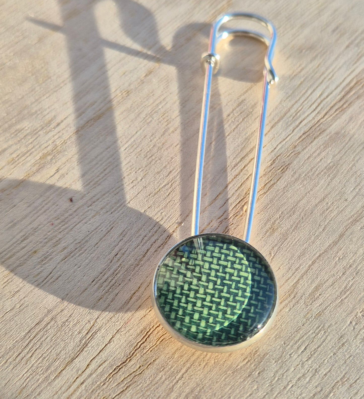 Koftnålar silverfägad