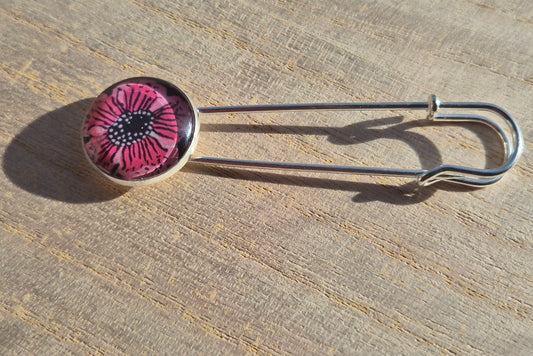 Koftnålar silverfärgad